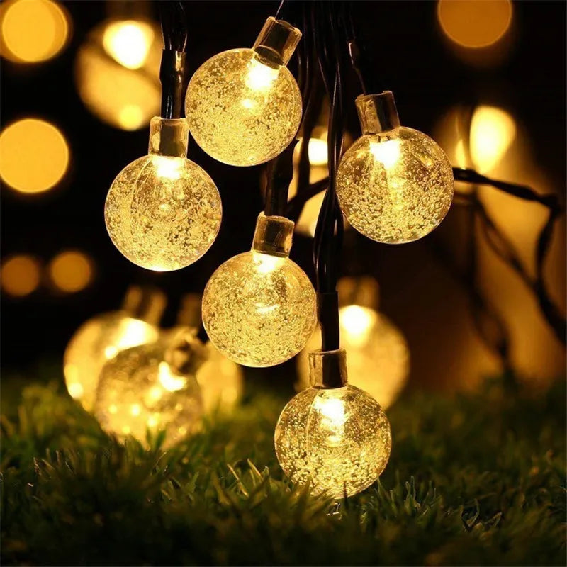 Luces Solares 6 metros Decorativo Jardin