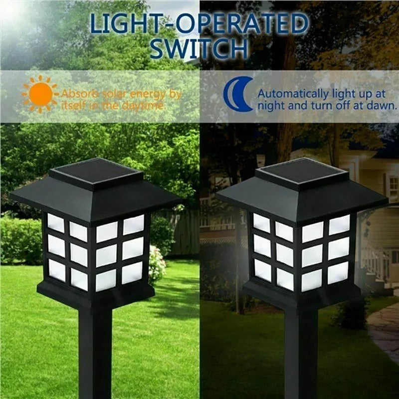 Faroles Solares LED para Jardín tipo estaca - set x 2