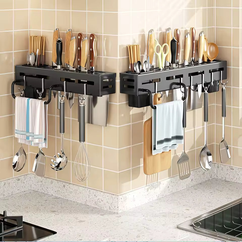 Soporte de Utensilios y Cuchillos de Cocina