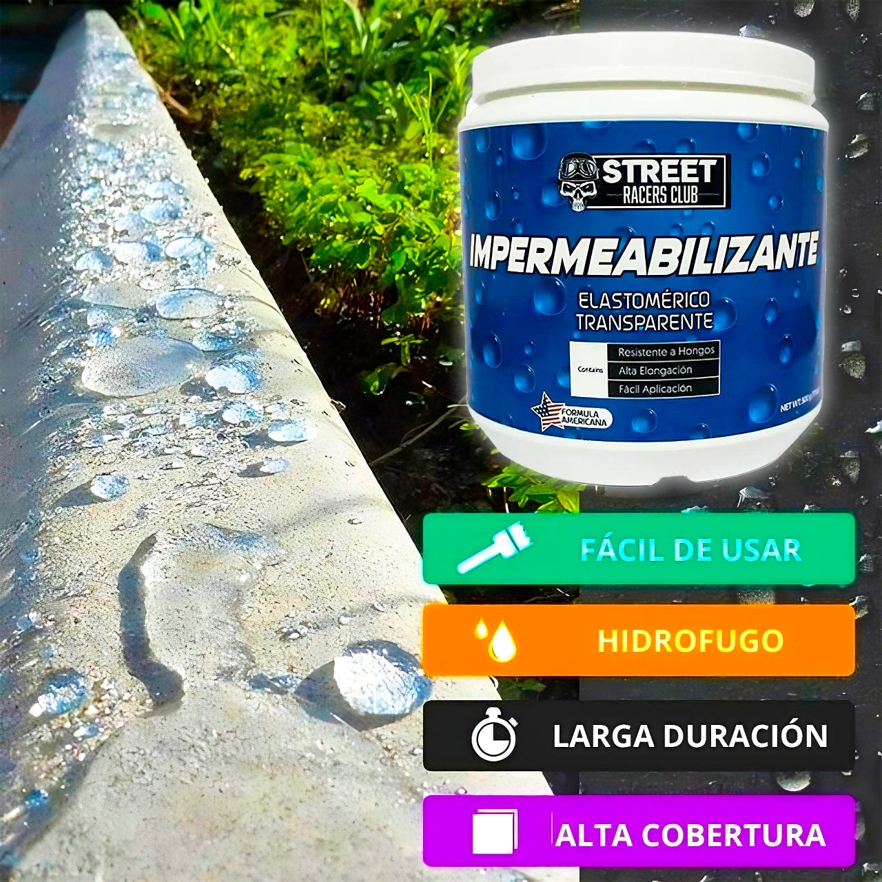 Set X 2 Selladores Impermeabilizantes (300g c/u)