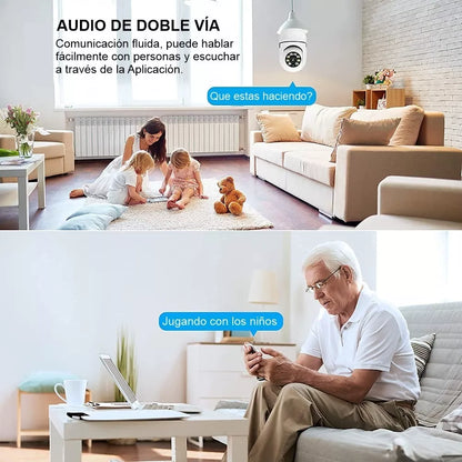 Foco cámara espía 360 (2 x 39.99)