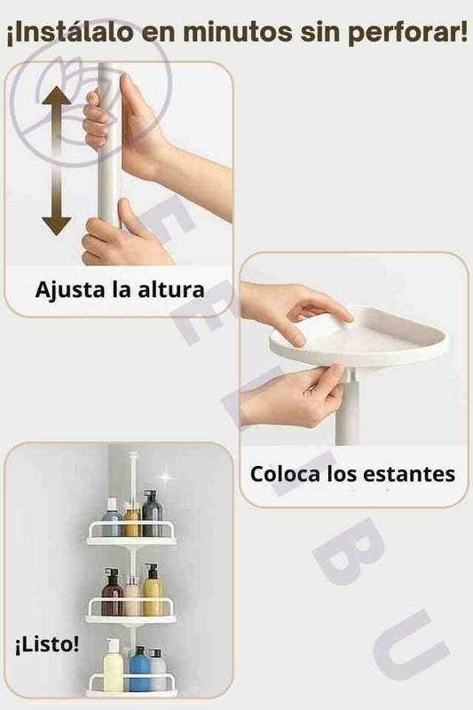 Esquinero de Baño Multifuncional Premium