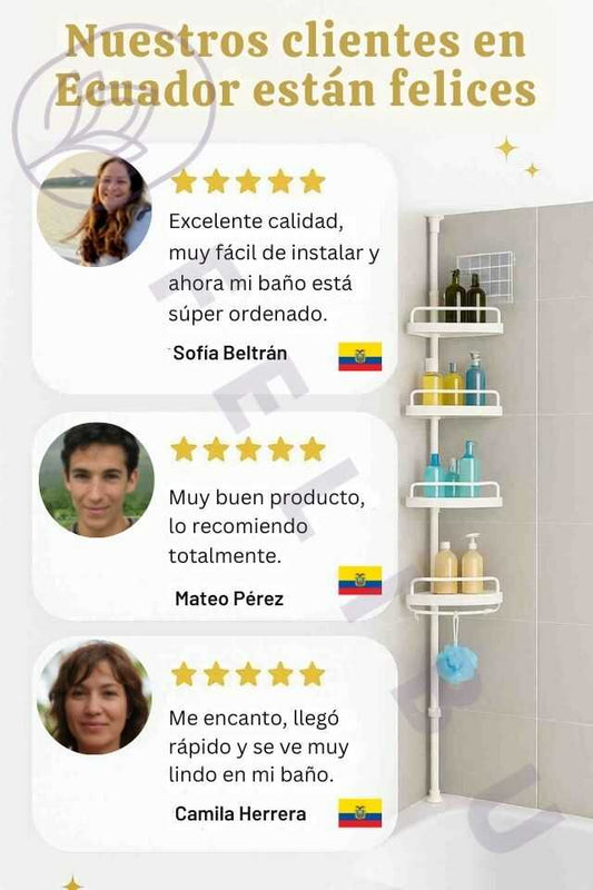 Esquinero de Baño Multifuncional Premium