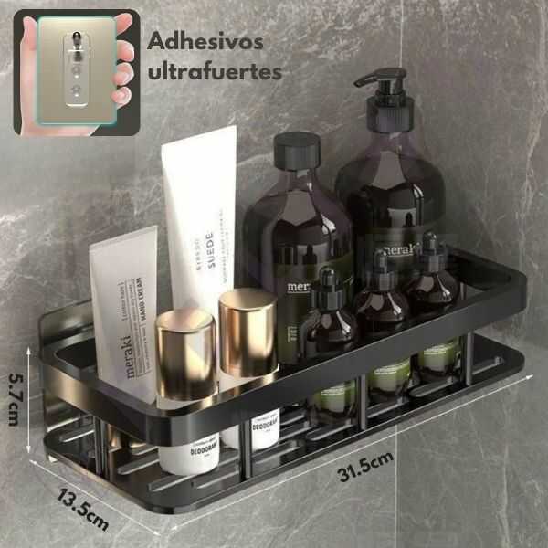 Estante Organizador de Pared sin Taladro 2 x 1