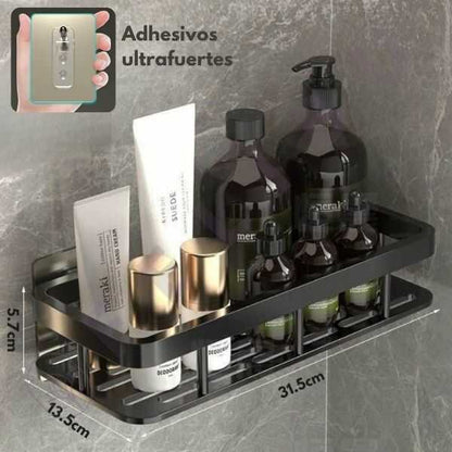 Estante Organizador de Pared sin Taladro 2 x 1