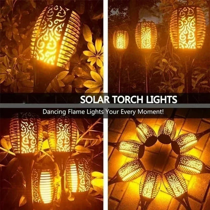 Lámpara Antorcha Solar para Exteriores - set x 2