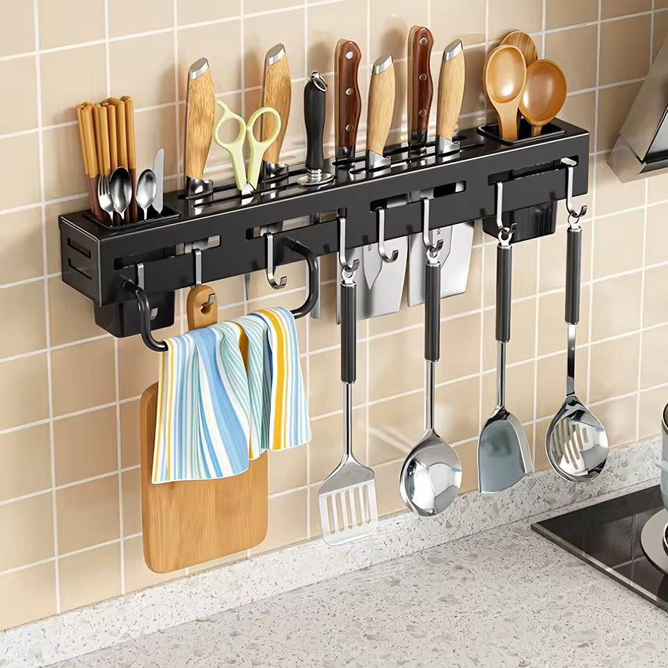 Soporte de Utensilios y Cuchillos de Cocina