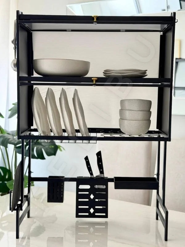 Platera Con Doble Vitrina Premium