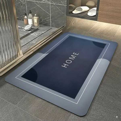 Pack de 3 tapetes Ultra Absorbente "Home" azul con gris